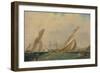 Frigate on a Sea, 1838-Ivan Konstantinovich Aivazovsky-Framed Giclee Print