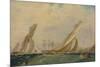 Frigate on a Sea, 1838-Ivan Konstantinovich Aivazovsky-Mounted Giclee Print
