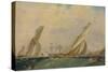 Frigate on a Sea, 1838-Ivan Konstantinovich Aivazovsky-Stretched Canvas