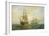 Frigate Outward Bound off Shoeburyness-Claude T. Stanfield Moore-Framed Giclee Print