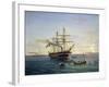 Frigate Price Umberto Rescuing Shipwrecked Re D'Italia Battleship-Tommaso De Simone-Framed Giclee Print