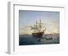 Frigate Price Umberto Rescuing Shipwrecked Re D'Italia Battleship-Tommaso De Simone-Framed Giclee Print