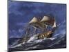 Frigate Regina of Kingdom of Sardinia-null-Mounted Premium Giclee Print