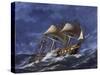 Frigate Regina of Kingdom of Sardinia-null-Stretched Canvas