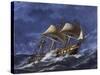 Frigate Regina of Kingdom of Sardinia-null-Stretched Canvas