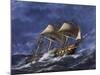 Frigate Regina of Kingdom of Sardinia-null-Mounted Giclee Print