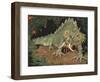 Frightened Dragon-null-Framed Art Print