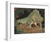 Frightened Dragon-null-Framed Art Print