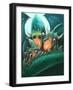 Frightened Fabulous Monster-AnnaNenasheva-Framed Art Print