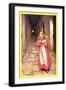 Frightened Princess-Jessie Willcox-Smith-Framed Art Print