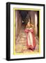 Frightened Princess-Jessie Willcox-Smith-Framed Art Print