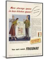 Frigidaire Advertisement-null-Mounted Art Print