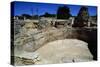 Frigidarium of the Baths of the Roman Villa of Els Munts, Altafulla, Tarragona-null-Stretched Canvas