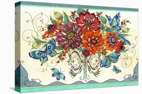 Frilly Floral-David Galchutt-Stretched Canvas