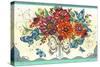 Frilly Floral-David Galchutt-Stretched Canvas