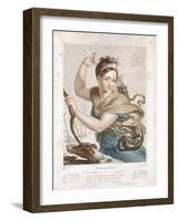 Frimaire (November/December), Third Month of the Republican Calendar, Engraved by Tresca, C.1794-Louis Lafitte-Framed Giclee Print