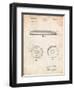Frisbee Patent-Cole Borders-Framed Art Print