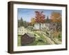 Frisbee Street School Wagon-Bob Fair-Framed Giclee Print