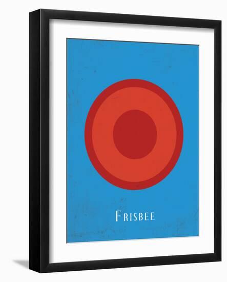 Frisbee-null-Framed Art Print