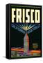 Frisco Brand California Vegetables-null-Framed Stretched Canvas