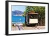 Frisco Hyde Street Cable Car -null-Framed Art Print