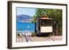 Frisco Hyde Street Cable Car -null-Framed Art Print