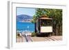 Frisco Hyde Street Cable Car -null-Framed Art Print