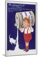 Frisian Girl Sweetened Condensed Milk-null-Mounted Art Print