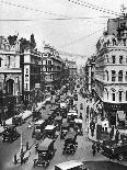 The Spire of St Martin, Ludgate Silhouetted Against the Bulk of St Paul's, London, 1926-1927-Frith-Framed Giclee Print