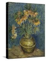 Fritillaires couronne impériale dans un vase de cuivre-Vincent van Gogh-Stretched Canvas