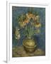 Fritillaires couronne impériale dans un vase de cuivre-Vincent van Gogh-Framed Giclee Print