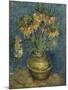 Fritillaires couronne impériale dans un vase de cuivre-Vincent van Gogh-Mounted Giclee Print