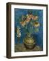 Fritillaries in a Copper Vase-Vincent van Gogh-Framed Giclee Print