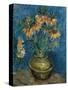 Fritillaries in a Copper Vase-Vincent van Gogh-Stretched Canvas