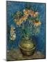 Fritillaries in a Copper Vase-Vincent van Gogh-Mounted Giclee Print