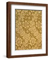 'Fritillary' Wallpaper Design, 1885-William Morris-Framed Giclee Print