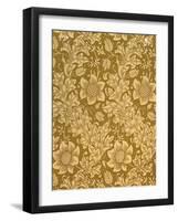 'Fritillary' Wallpaper Design, 1885-William Morris-Framed Giclee Print