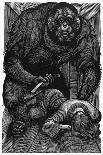 Poe: Rue Morgue, 1841-Fritz Eichenberg-Mounted Giclee Print