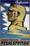 "Onwards: Upper Bavarian Aviation Fund", 1916-Fritz Erler-Stretched Canvas