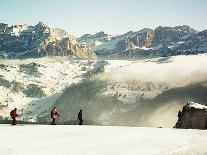 Italy Travel Trip Alps Skiing-Fritz Faerber-Mounted Photographic Print