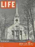 The Puritan Spirit, New England Church, November 23, 1942-Fritz Goro-Photographic Print