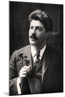 Fritz Kreisler (1875-196), Austrian-Born American Violinist and Composer, 1907-null-Mounted Giclee Print