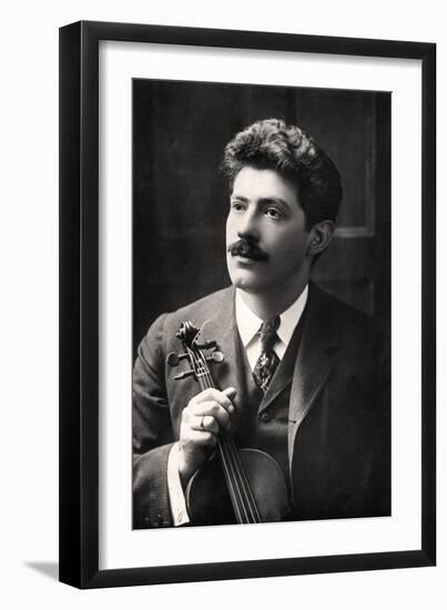 Fritz Kreisler (1875-196), Austrian-Born American Violinist and Composer, 1907-null-Framed Premium Giclee Print