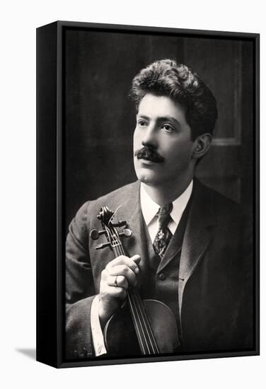Fritz Kreisler (1875-196), Austrian-Born American Violinist and Composer, 1907-null-Framed Stretched Canvas