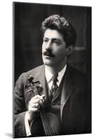 Fritz Kreisler (1875-196), Austrian-Born American Violinist and Composer, 1907-null-Mounted Giclee Print