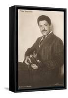 Fritz Kreisler Austrian-Born American Violinist and Composer-null-Framed Stretched Canvas