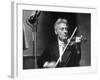 Fritz Kreisler, Austrian Born Violinist and Composer, Playing the Violin in an NBC Studio-Alfred Eisenstaedt-Framed Premium Photographic Print