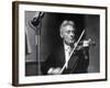 Fritz Kreisler, Austrian Born Violinist and Composer, Playing the Violin in an NBC Studio-Alfred Eisenstaedt-Framed Premium Photographic Print