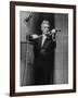 Fritz Kreisler, Austrian-Born Violinist and Composer, Playing Violin During Broadcast at NBC Studio-Alfred Eisenstaedt-Framed Premium Photographic Print