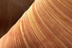 USA Utah - 'The Wave' eroded petrified sandstone - Paria Canyon-Fritz Polking-Photographic Print